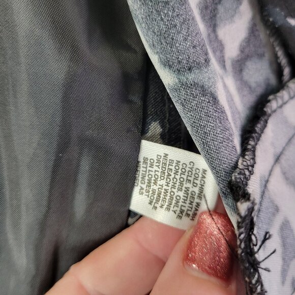 Cato Woman Blazer 18/20W Black White Animal Print Studded Open Front Plus Size - Picture 9 of 11